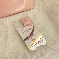 Be Yourself iPhone Case