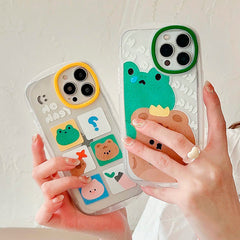 Bear & Frog iPhone Case