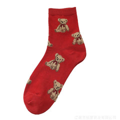 Bear Pattern Socks