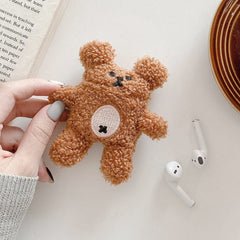 Bear Plush AirPods Case