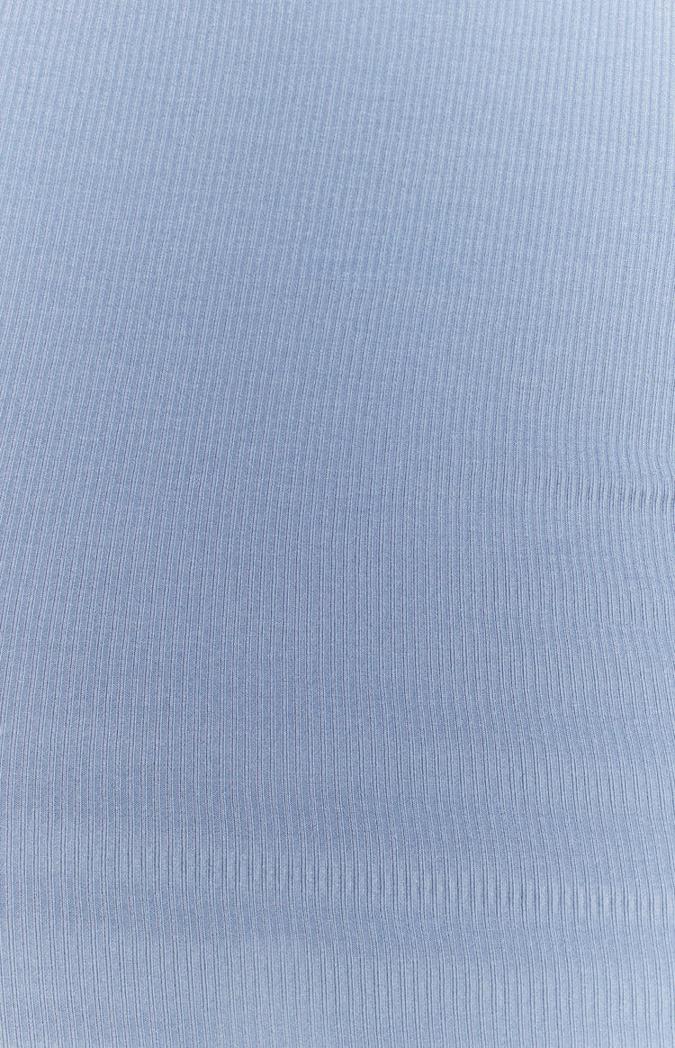 Bella Donna String Mini Skirt Blue