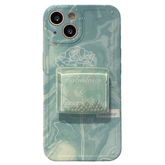 Blue Rose iPhone Case