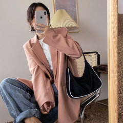 Blush Oversized Jacket