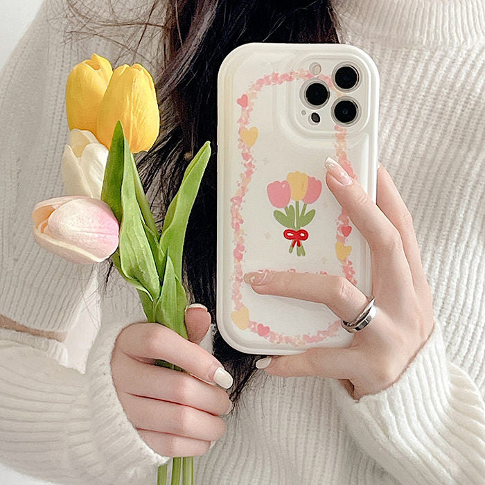 Bouquet of Tulips iPhone Case