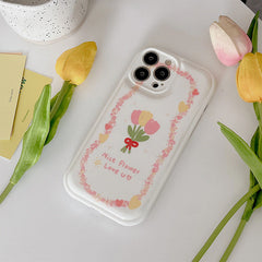 Bouquet of Tulips iPhone Case