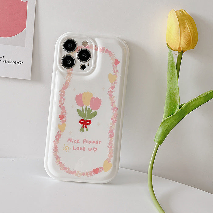 Bouquet of Tulips iPhone Case