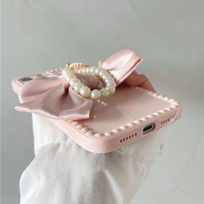 Bow Pearl iPhone Case