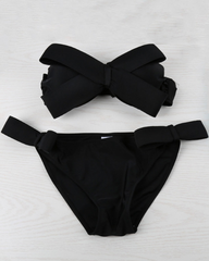 Bow Bandeau Bikini Set