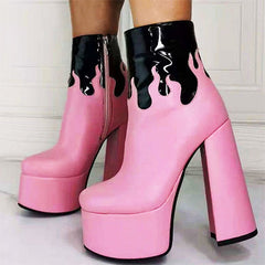 Bubblegum Pink Boots