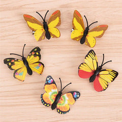 Butterfly Hair Clips Set