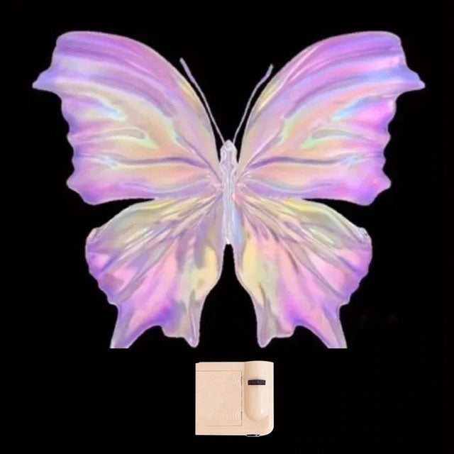 Fairycore Butterfly Wings Projector