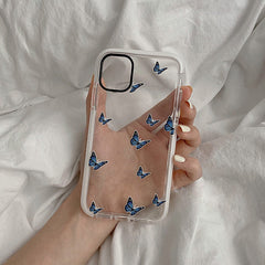 Butterfly Transparent iPhone Case