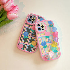 Candy Heart Chain iPhone Case