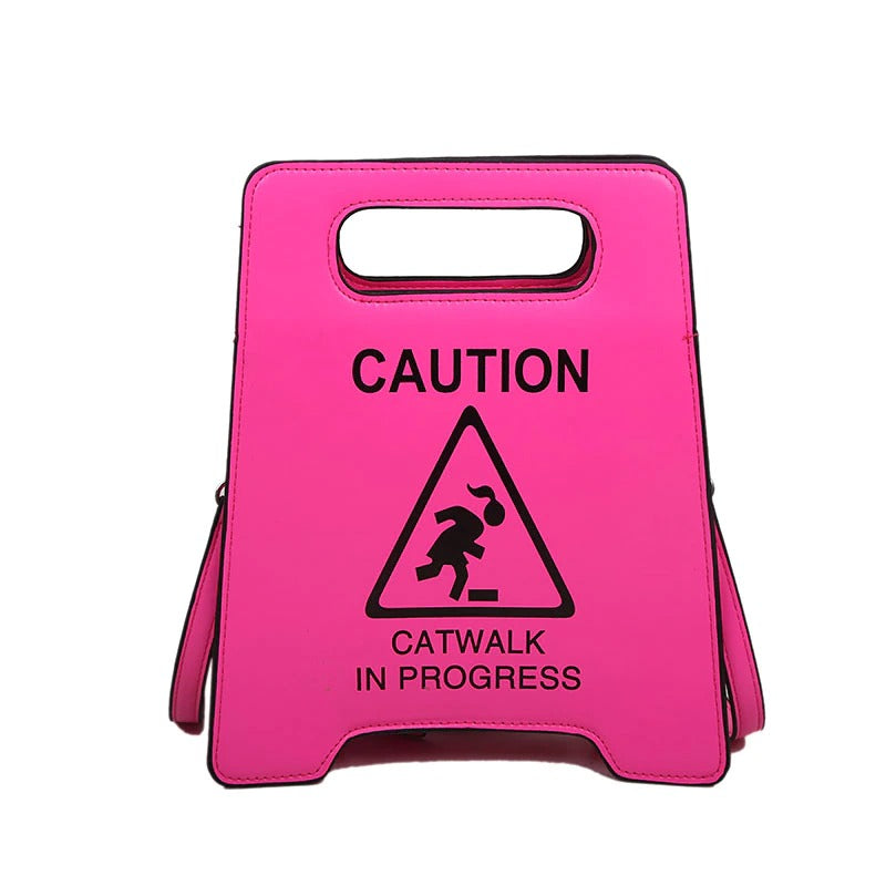 Catwalk in Progress Neon Handbag