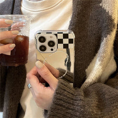 Checkerboard Mirror iPhone Case