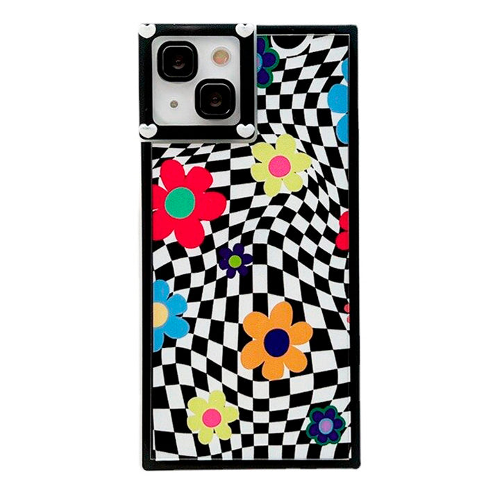 Checkerboard Square iPhone Case