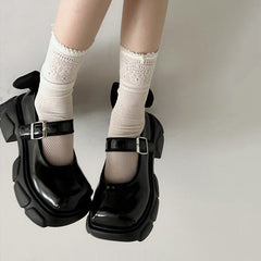 Chunky Platform Mary Jane Sandals