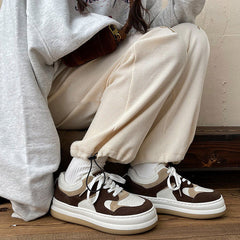 Coffee Cream Sneakers