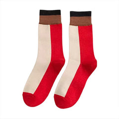 Color Block Crew Socks