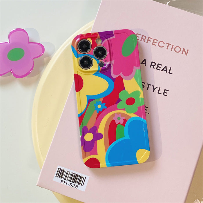 Colorful Flower iPhone Case