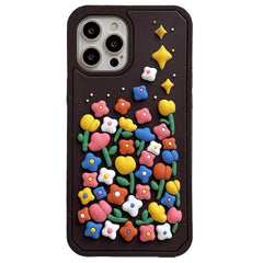 Colorful Flowers iPhone Case