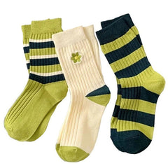 Come As You Are Striped Pack Socks