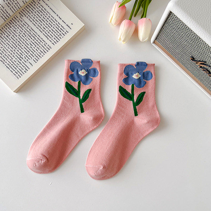 Cottage Dreams Floral Socks