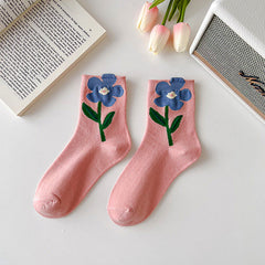 Cottage Dreams Floral Socks