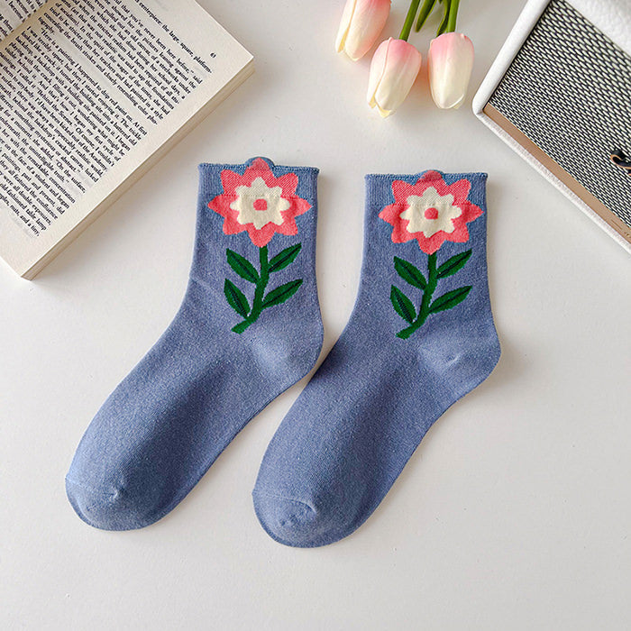 Cottage Dreams Floral Socks