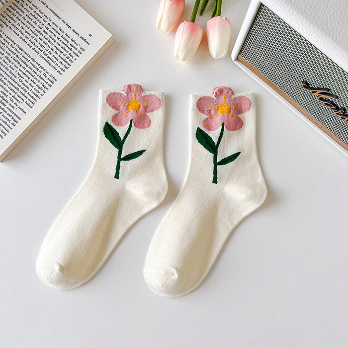 Cottage Dreams Floral Socks