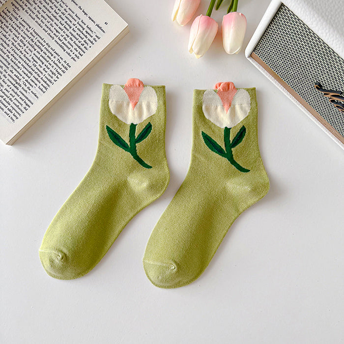 Cottage Dreams Floral Socks