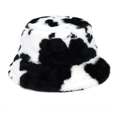 Cow Print Bucket Hat