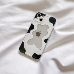 Cow Print Mirror iPhone Case