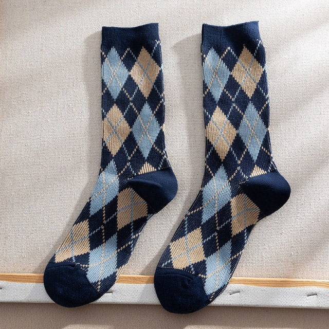 Cozy Days Argyle Socks