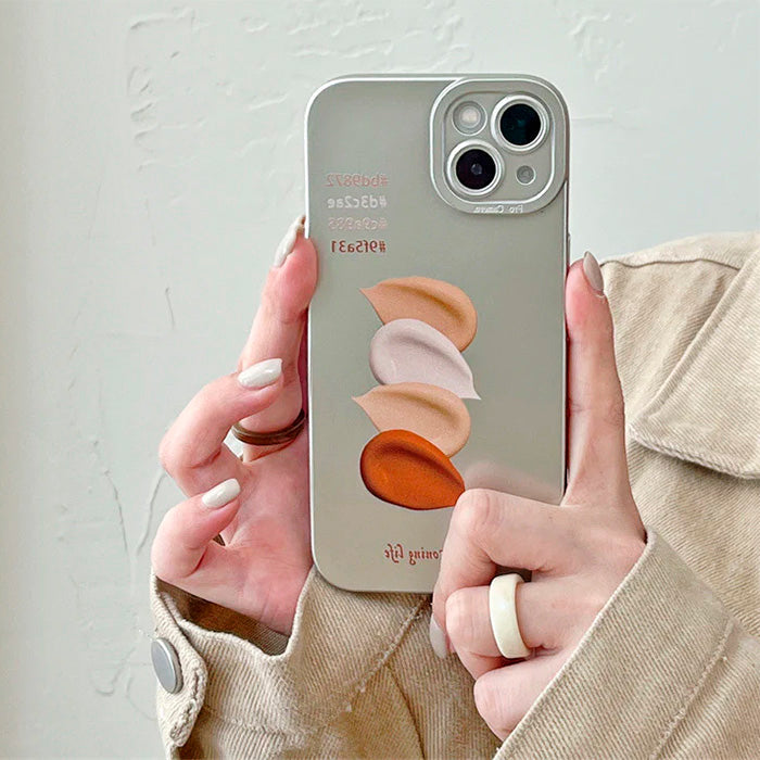 Cream Colors iPhone Case