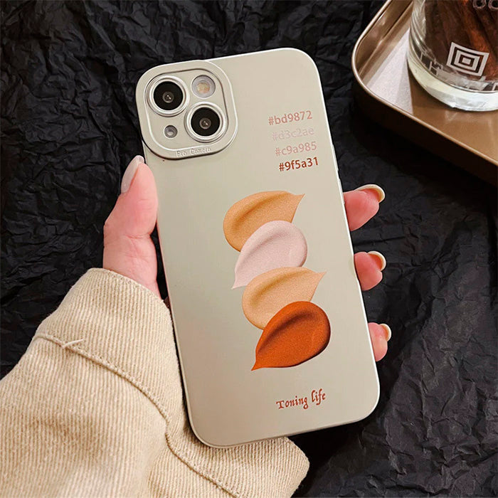 Cream Colors iPhone Case