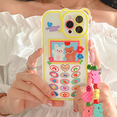 Cute Cell Phone iPhone Case