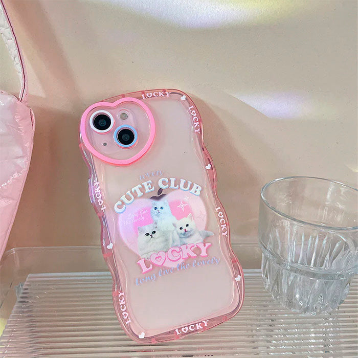 Cute Club iPhone Case