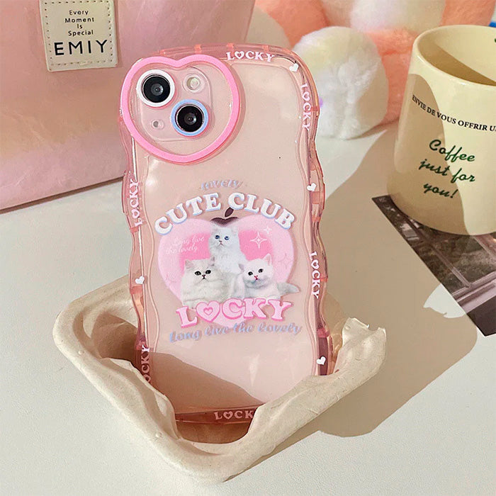 Cute Club iPhone Case