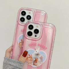 Cutie Bunny iPhone Case