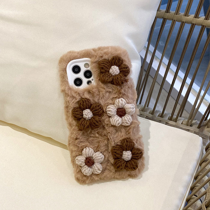 Daisies Crochet iPhone Case