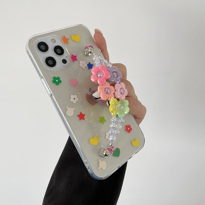 Daisy Beaded Chain iPhone Case