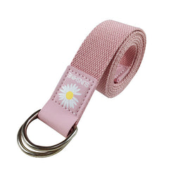 Daisy Canvas Belt