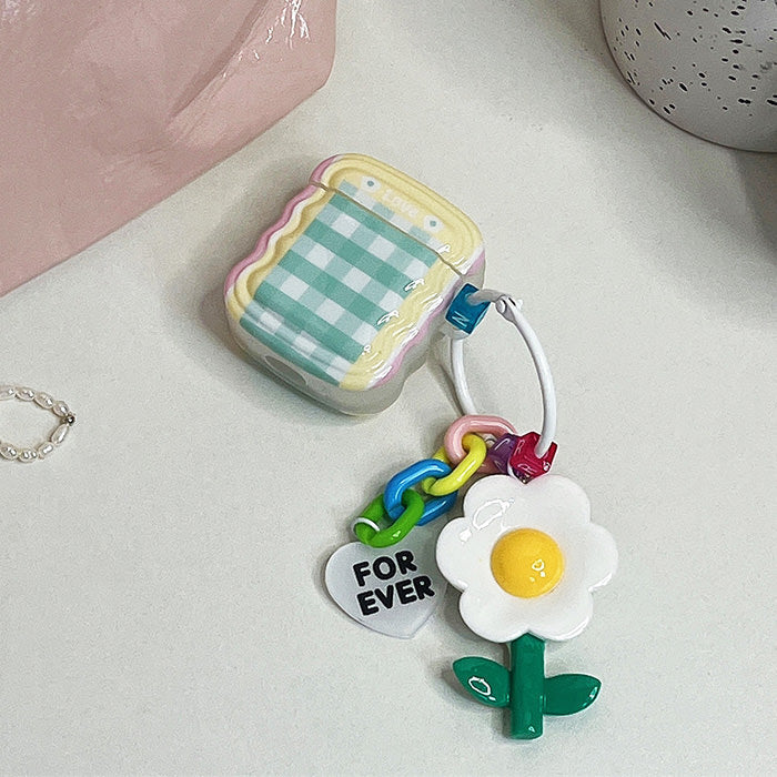 Daisy Checkered AirPods Case