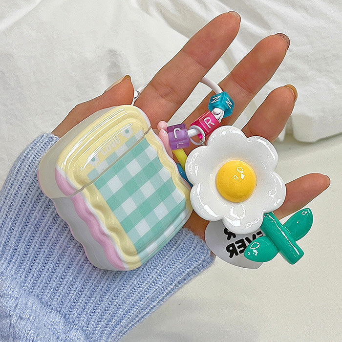 Daisy Checkered AirPods Case