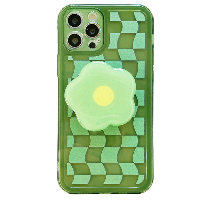 Daisy Chessboard iPhone Case