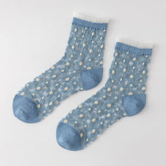 Daisy Frilly Socks