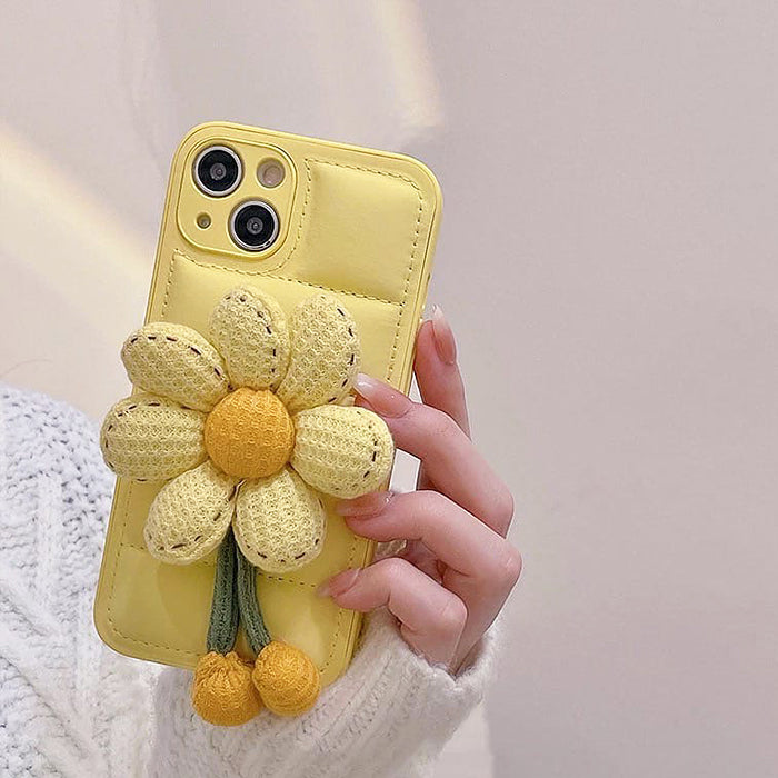 Daisy Puffer iPhone Case