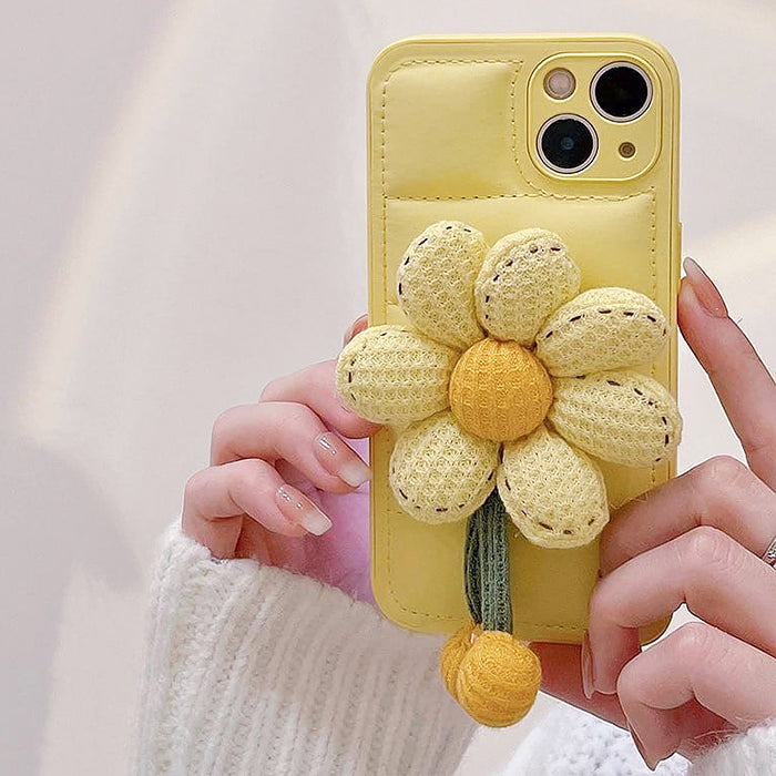 Daisy Puffer iPhone Case