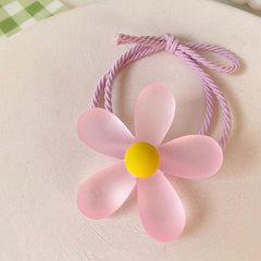 Danish Pastel Flower Hair Tie Set